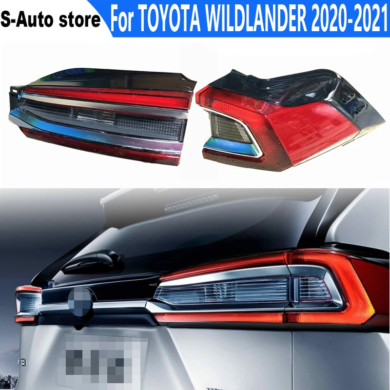 LED tailligh For TOYOTA WILDLANDER 2020-2021 Rear taillight rear brake taillight rear bumper anti-collision taillight assembly