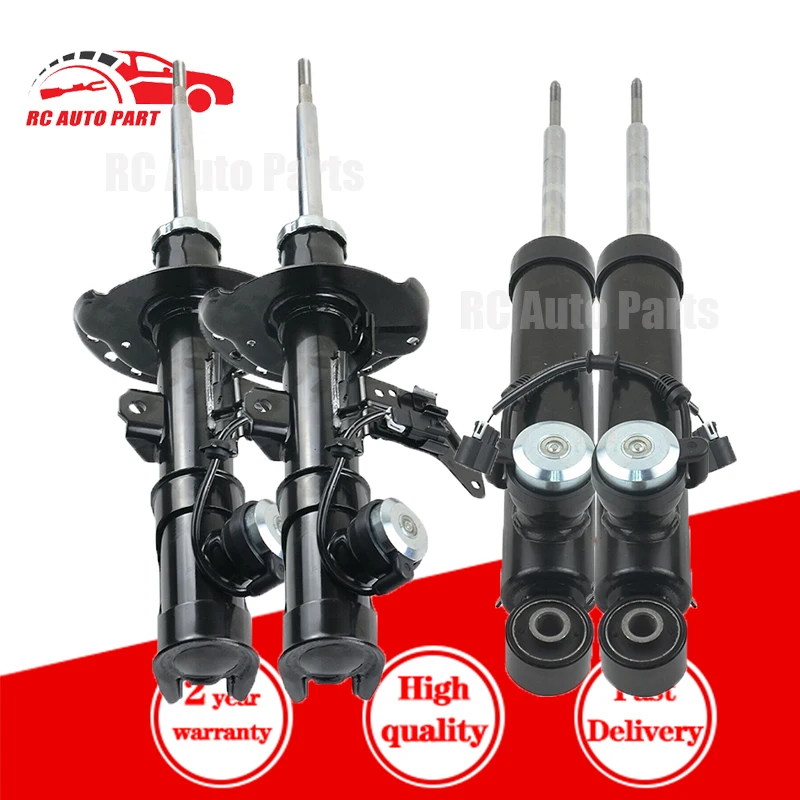 

Front Rear Air Suspension Shock Absorbers For Cadillac SRX For Saab 9-4X With Damper Control 22793800 22993799 20853197 20853196