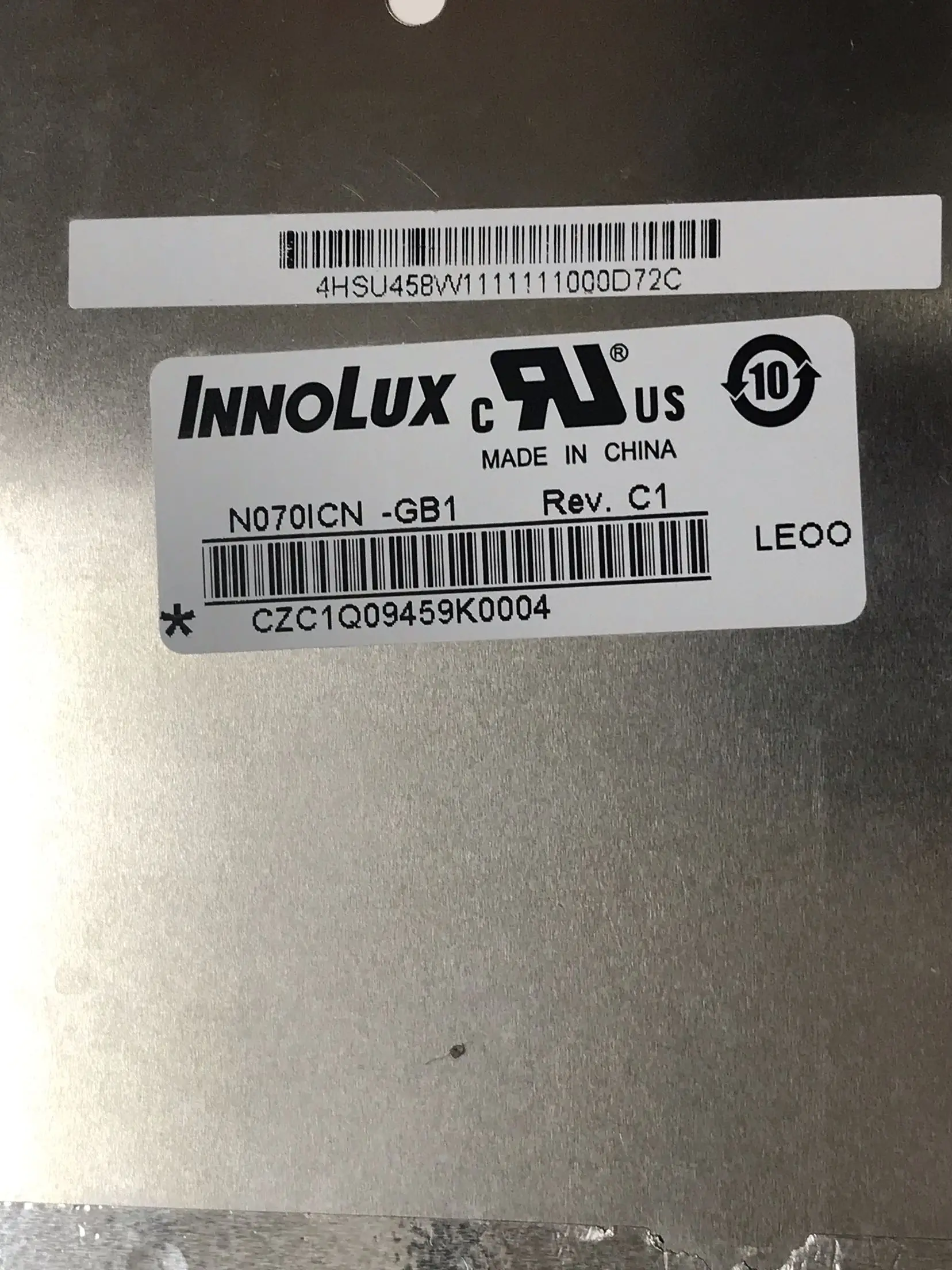 N070ICN-GB1 Rev:C1 Tm Voor Tablet Computer Lcd Displays Scherm
