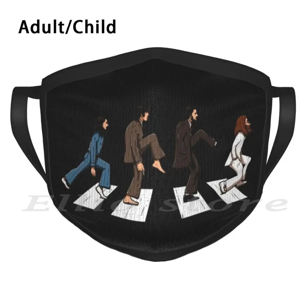 

The Cross Adult Kids Anti Dust DIY Scarf Mask Road Album Abbey Beatle Music