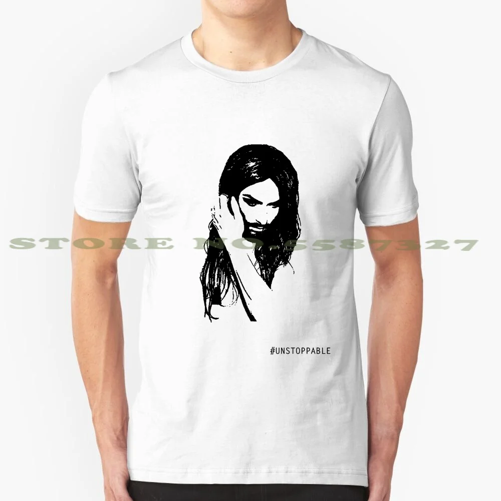 Conchita Wurst - Unstoppable Summer Funny T Shirt For Men Women Conchita Wurst Conchita Icon Singer Heroes Rise Like A Phoenix