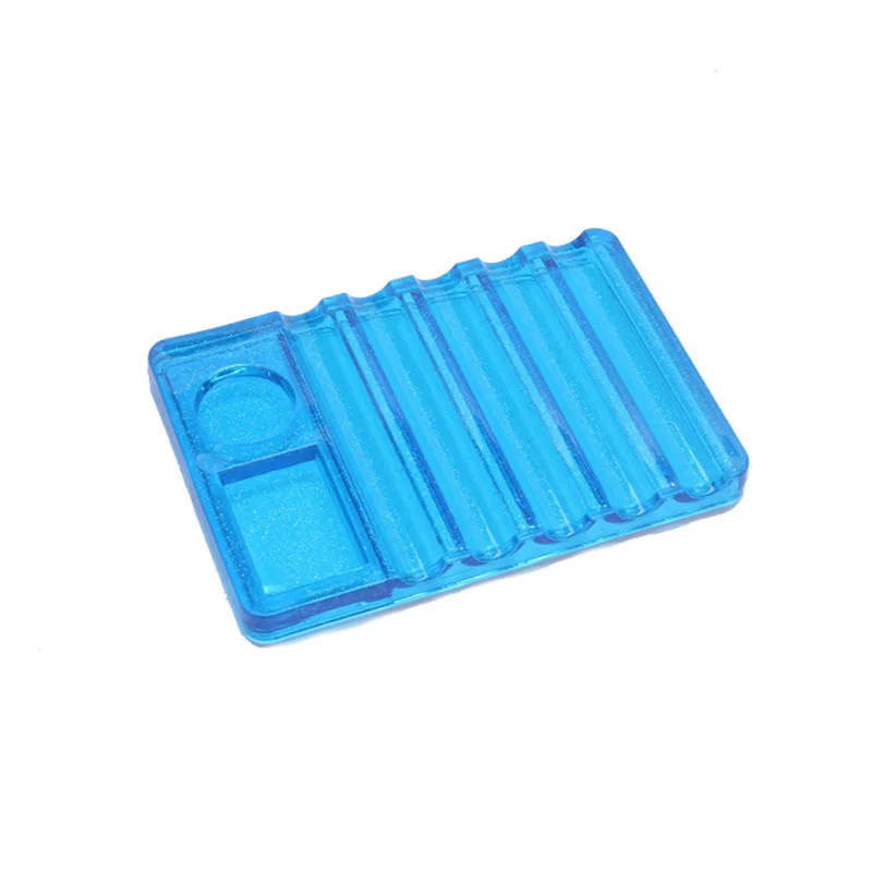 1Pcs 네일 아트 브러쉬 홀더 펜 Displayer 스탠드 휴식 도구 네일 장식에 대 한 아크릴 UV 젤 브러쉬 나머지 홀더