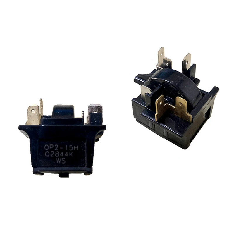 6 pins PTC Starter/Start Relay QP2-15K QP2-15H QP2-4R7 For Refrigerator Freezer Compressor Replacement