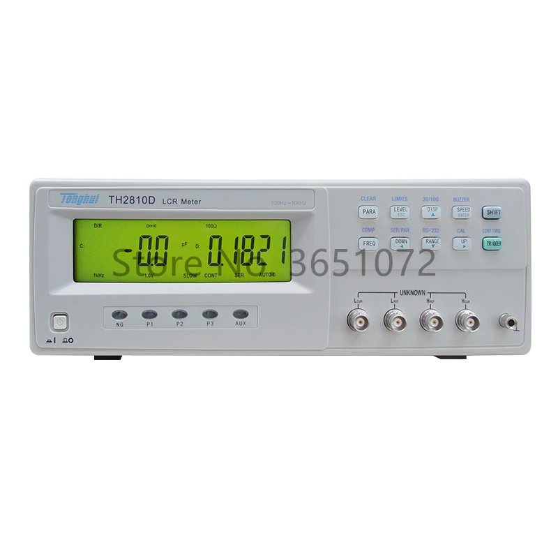 TH2810D 100Hz, 120Hz, 1kHz, 10kHz ESR Meter RLC Meter