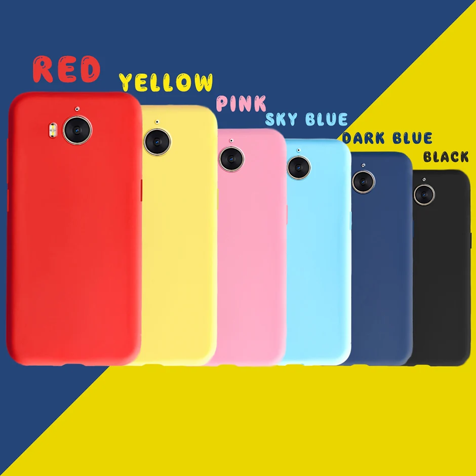 Candy Color Phone Case For Huawei Y5 2017 5.0\