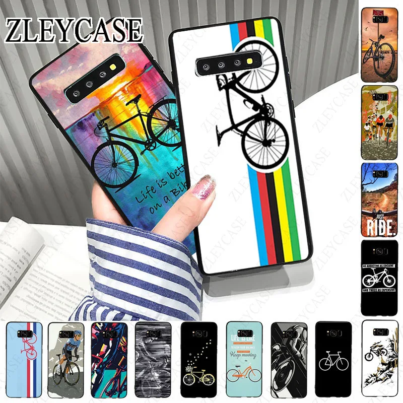 bike bicycle cycling art Phone cover For Samsung Galaxy S24ULTRA S23ULTRA S21FE S21+ S24+ S22ULTRA S20PLUS s20ULTRA S20FE case