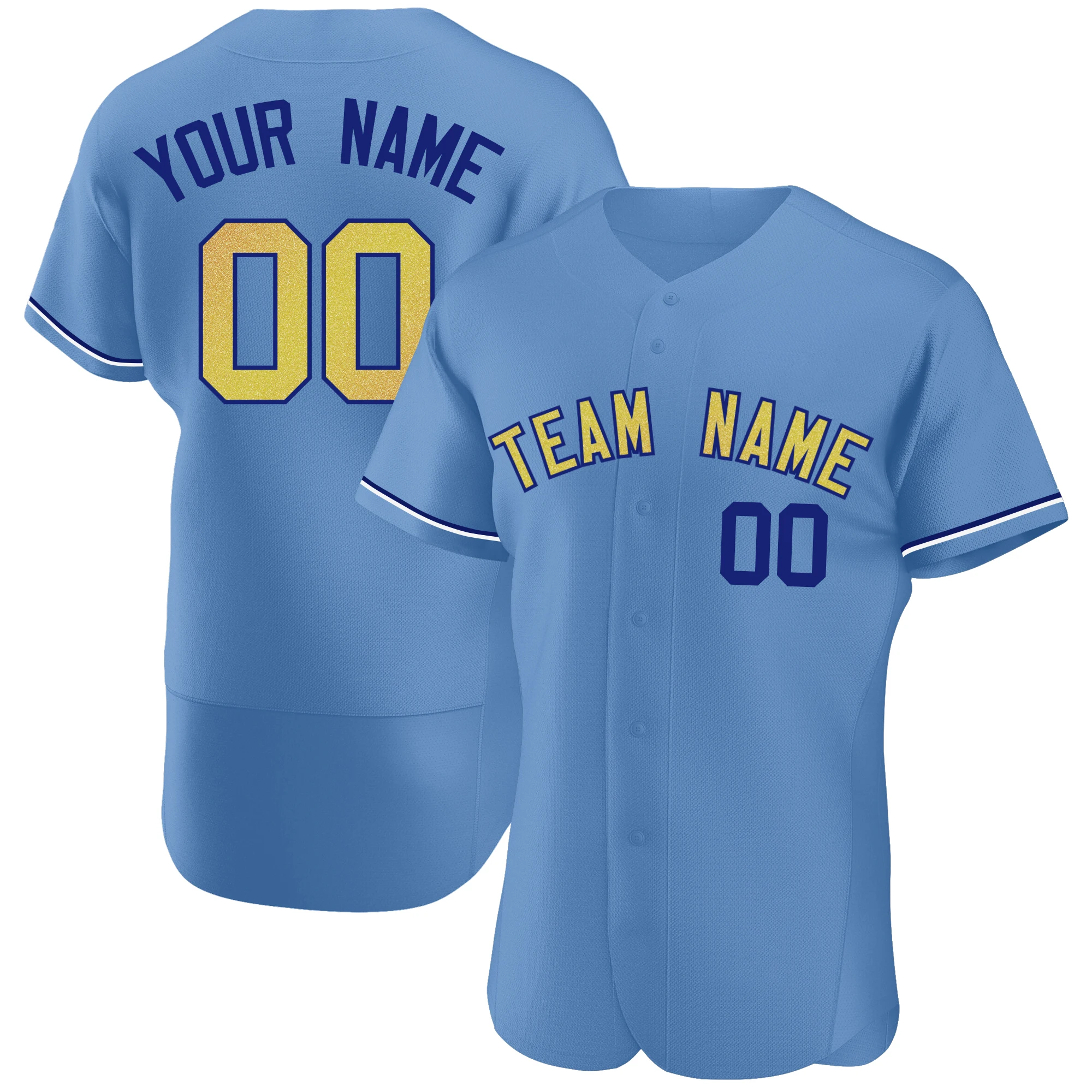 Custom Baseball Jersey Full Sublimated Team Name/Numbers Design Your Own Washable V-neck Shirts for Men/Boy Birthday Gift