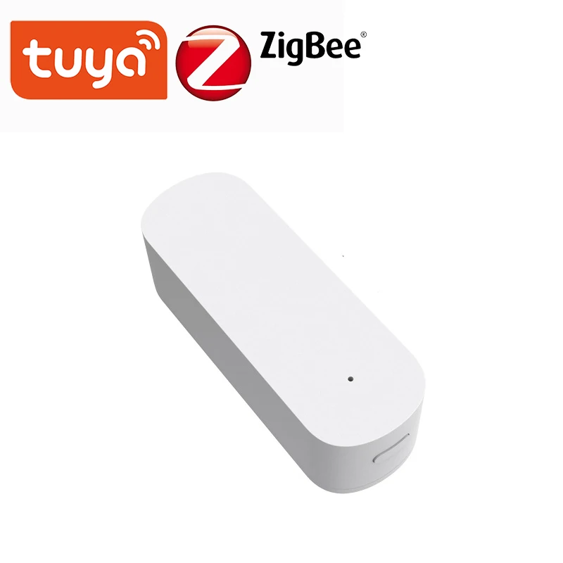 Tuya Zigbee mały inteligentny czujnik wibracji czujnik wibracji ruchu wykrywanie alarmu monitor inteligentne połączenie domowe zastosowanie bramy tuya