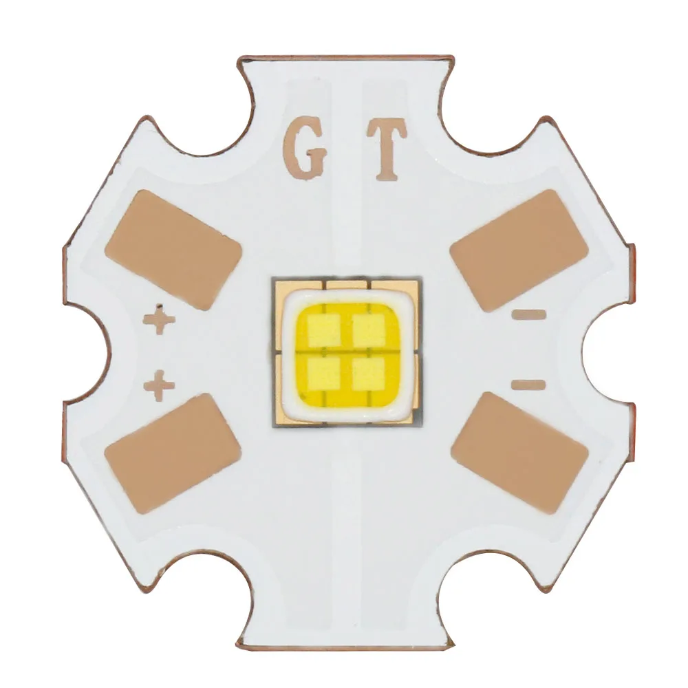 

Светодиодный чип DC12V 1.2A 15W Светодиодный светильник Супер яркий 7000K-8000K Светодиодные бусины PCB Трубка Лампа подложка медь Для автомобильных фар