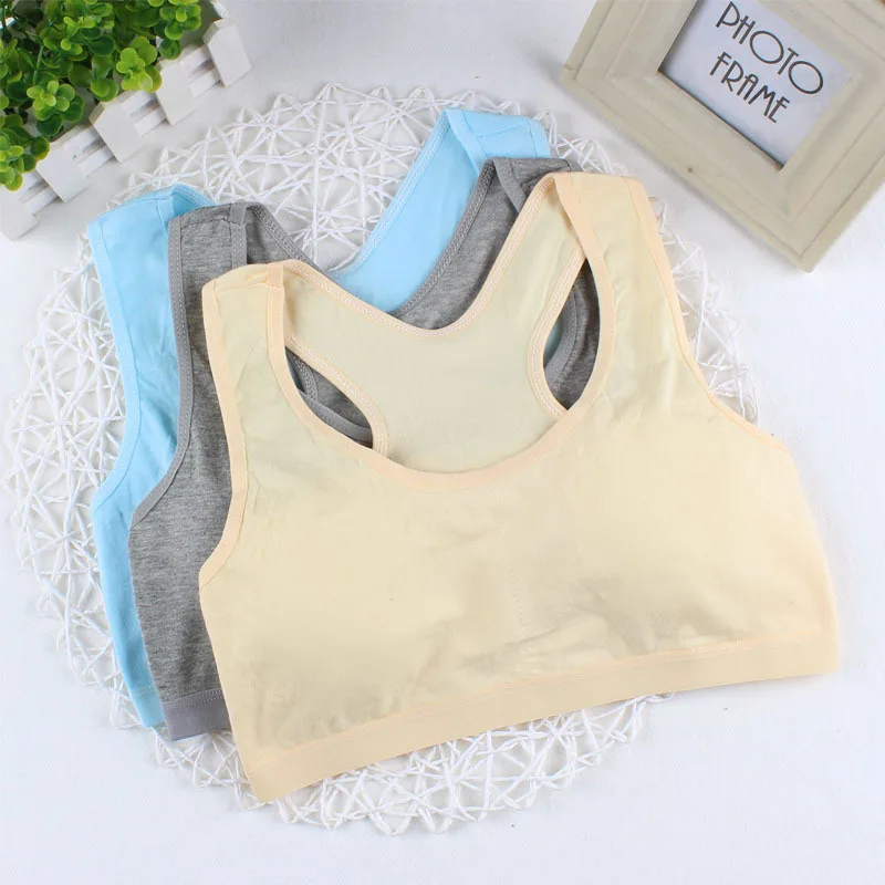 Young Girls Underwear Teenage Training Bra Sports Top For Teens 8-18 Years Adolescente Lingerie Teen Bras