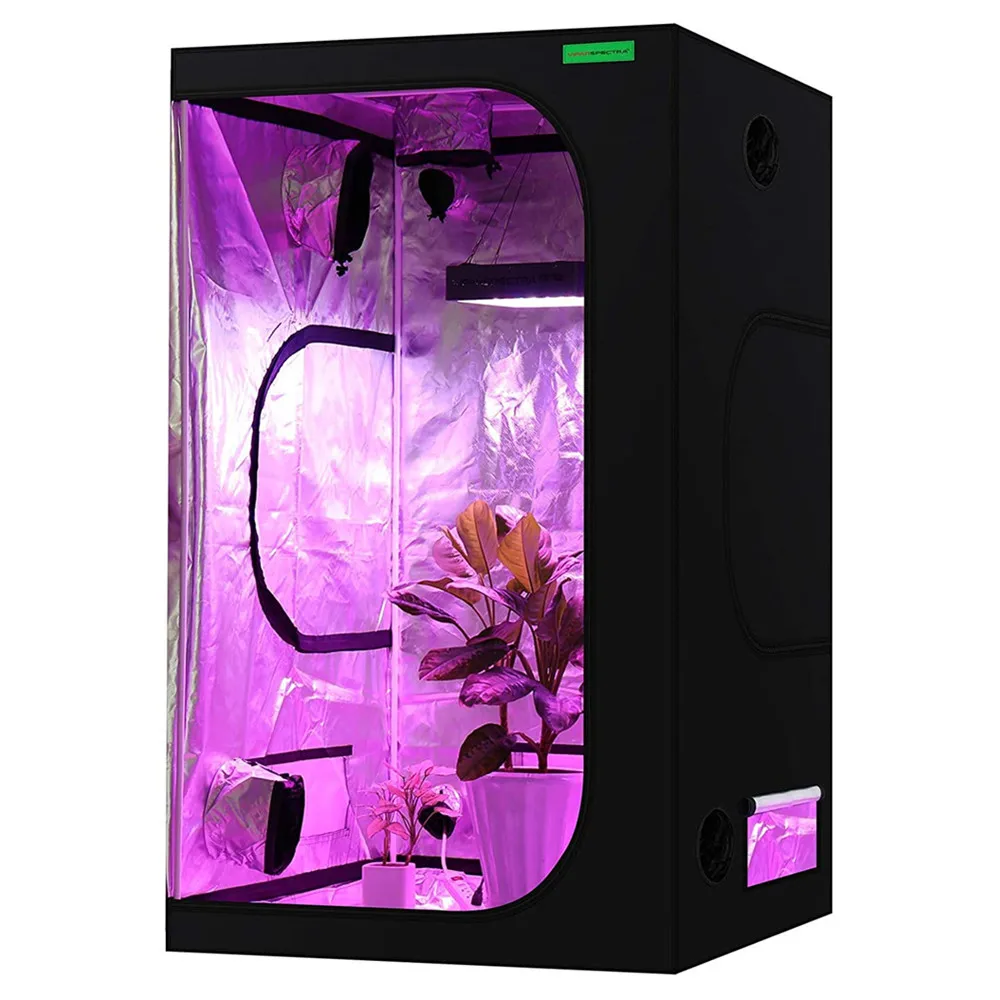 Led Grow Light Combination Suit with 1200-2000W 6 inch Fan filter set 120-300CM Grow Tent for indoor Hydroponics box plant grow