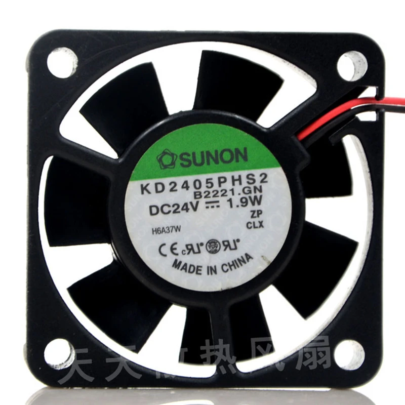 New original KD2405PHS2 DC24V 1.9W 5cm magnetic levitation 5015 original inverter cooling fan