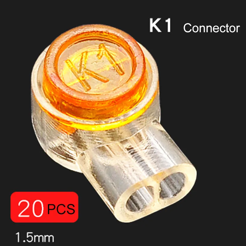 High Quality,K1 K2 K3 K4 20PCS Each,Connector UY UY2 UR UB Rj45 Crimp Connection Waterproof Wiring Ethernet Cable