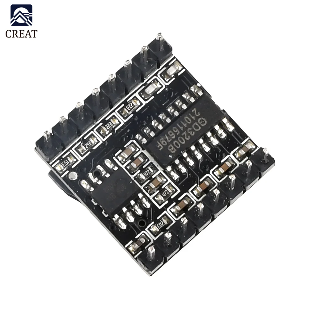 DFPlayer Mini MP3 DF Player Module Board MP3 Audio Voice Decode Board For Supporting TF Card U-Disk IO/Serial Port/AD