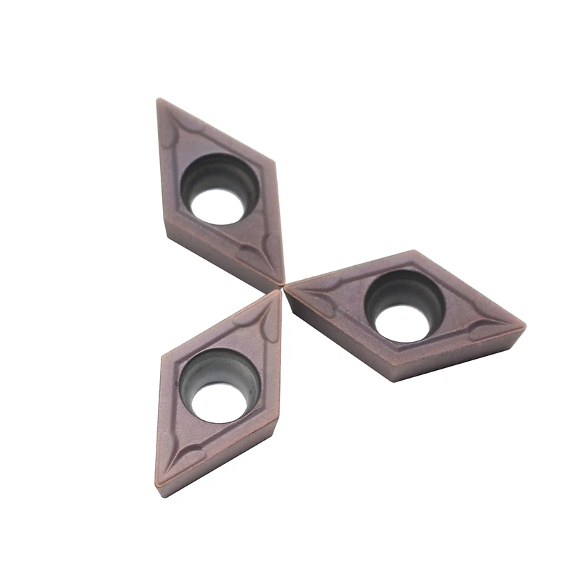 DCMT11T304 VP15TF 100% Originele Cnc Interne Draaigereedschap Carbide Insert Draaibank Cutter Tool Turning Insert