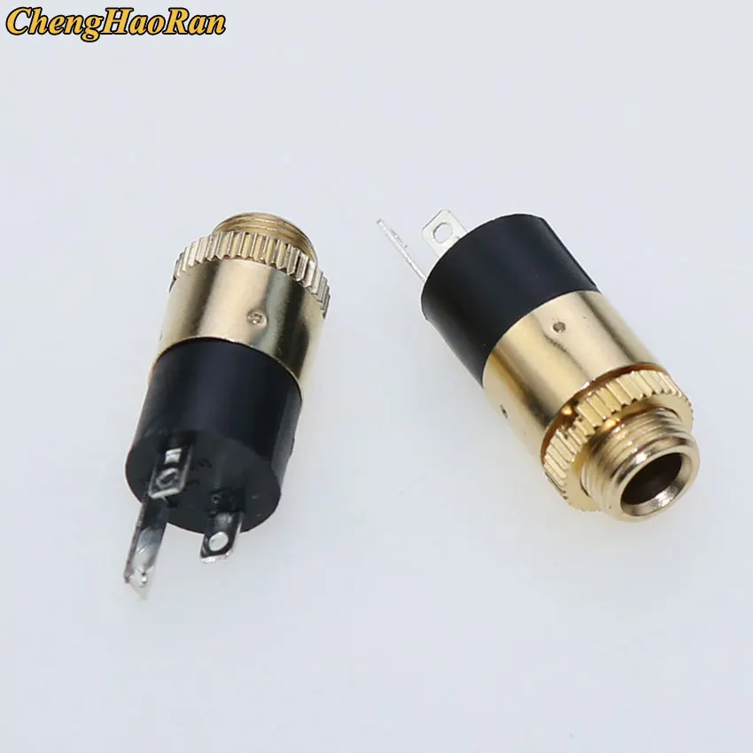5PCS PJ Series 3.5mm Stereo Female Socket with Screw 3.5 Audio Headphone Jack 3P Vertical Double Channel Connector 392 399 3640