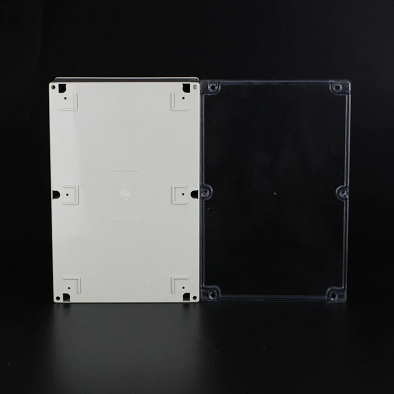 240x160x90mm ABS IP65 Waterproof Plastic Wire Junction Box Transparent Enclosure Clear Project Case Electronic Terminal