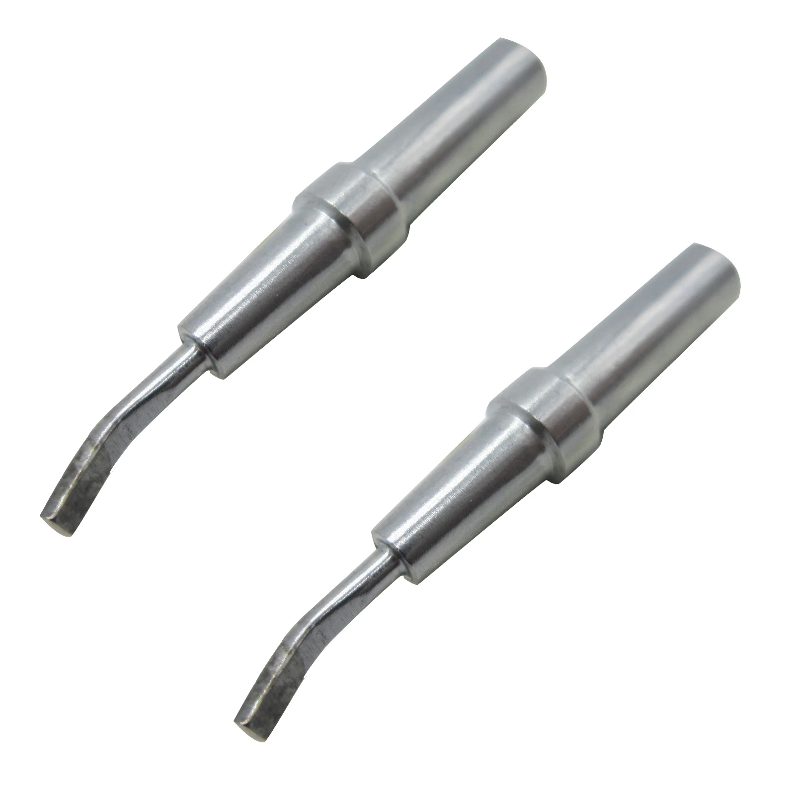 Punta de soldadura ETKX cincel doblado, 1,2mm, compatible con WELLER west51, west50, west51, we10na, WE1010EU, PES51, PES50, LR21, LR20, broca de hierro