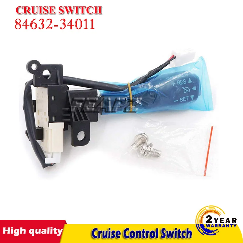 Cruise Control Switch Cruise Speed Mode 84632-34011 84632-34017 For Toyota ALPHARD HV VELLFIRE FORTUNER SCION TC