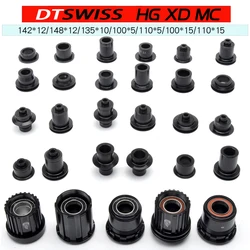 DT SWISS FreeHub dt240 350 1700 Caps MTB Bicycle Hubs Converters Mountain Bike End  Adapter QR Or THRU  Adaptor HG/XD/MS BOOST