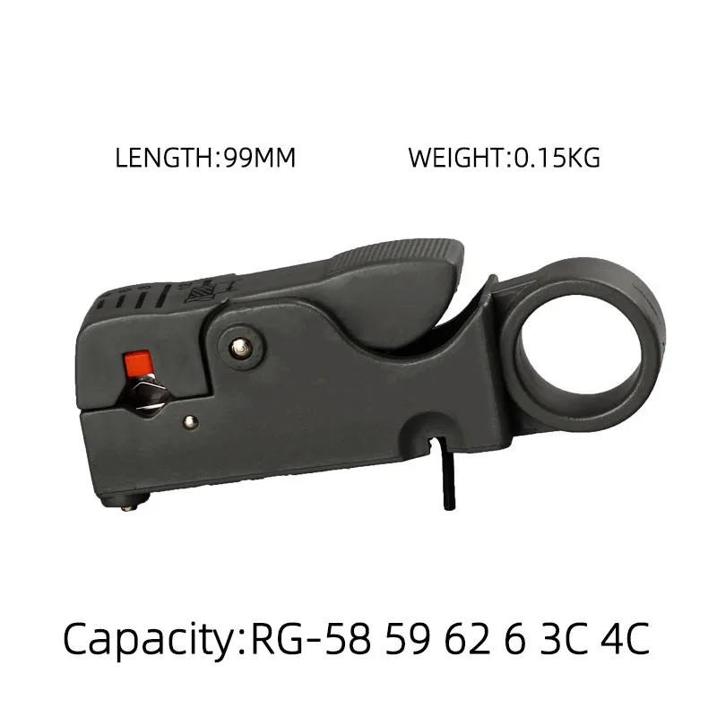 Coaxial cable crimping tool RG58 RG59 RG62 crimping plier with wx-332 coaxial cable stripper