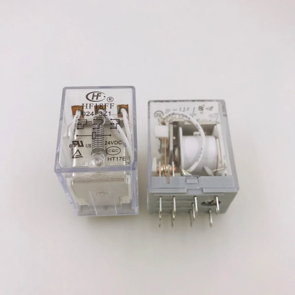 

JZX-18FF-024-3Z1 HF18FF-024-3Z1 11pin 7A250VACrelays