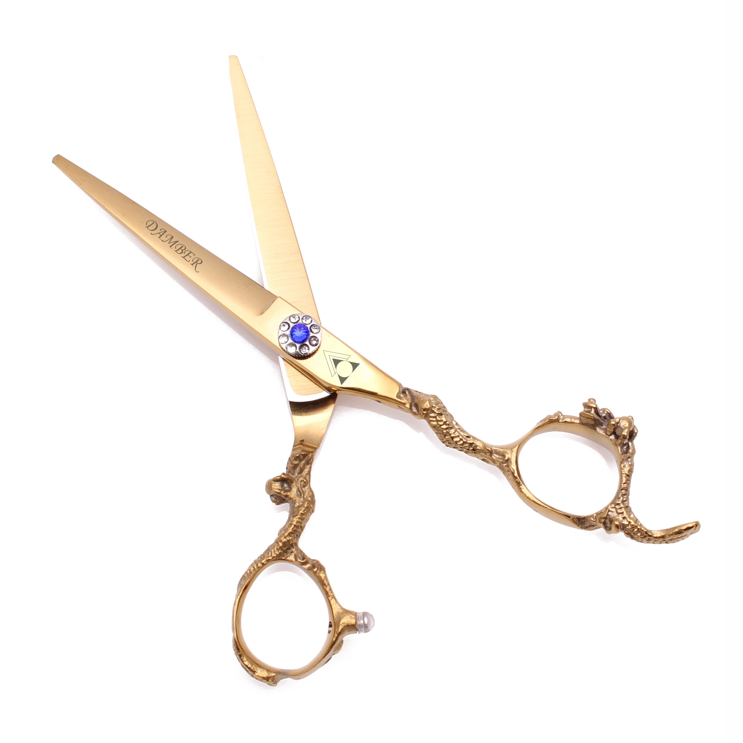 5.5 6 Hair Cutting Scissors 440C Professional Hairdressing Scissor Barber Thinning Hair Scissors Hair Shears Dragon Handle 9003#