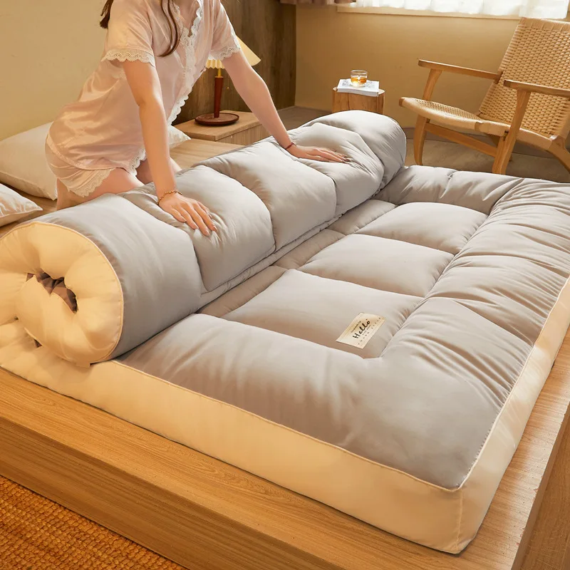 

Tatami Mattress Thicker Mattress Soft Cushion Sponge Mat Student Dormitory Single Double Quality Mattress Foldable Sleeping Pad