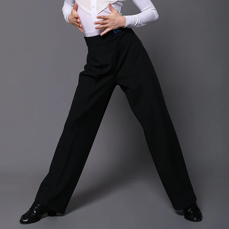 Boys Latin Dance Pants Cha Cha Tango Samba Salsa Dancing Stage Wear Children Ballroom Competition Latin Training Trouser DN7691