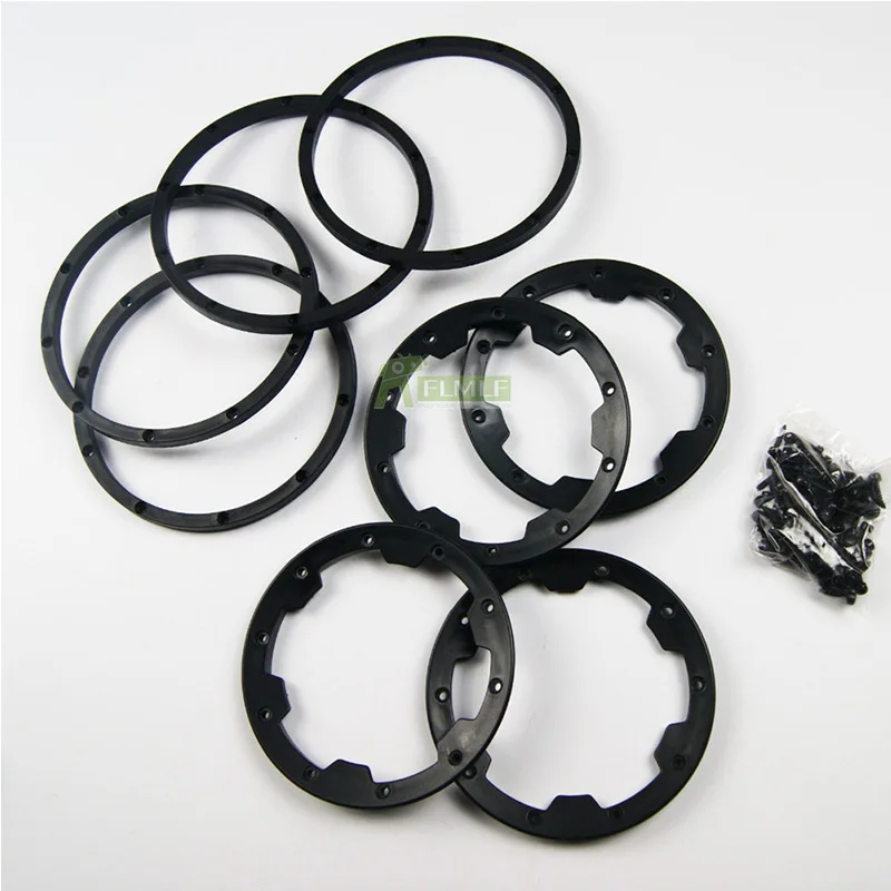 Front & Rear Wheel Hub Ring Kit Fit for 1/5 HPI ROFUN BAHA ROVAN KM BAJA 5B SS RC CAR Toys Games PARTS