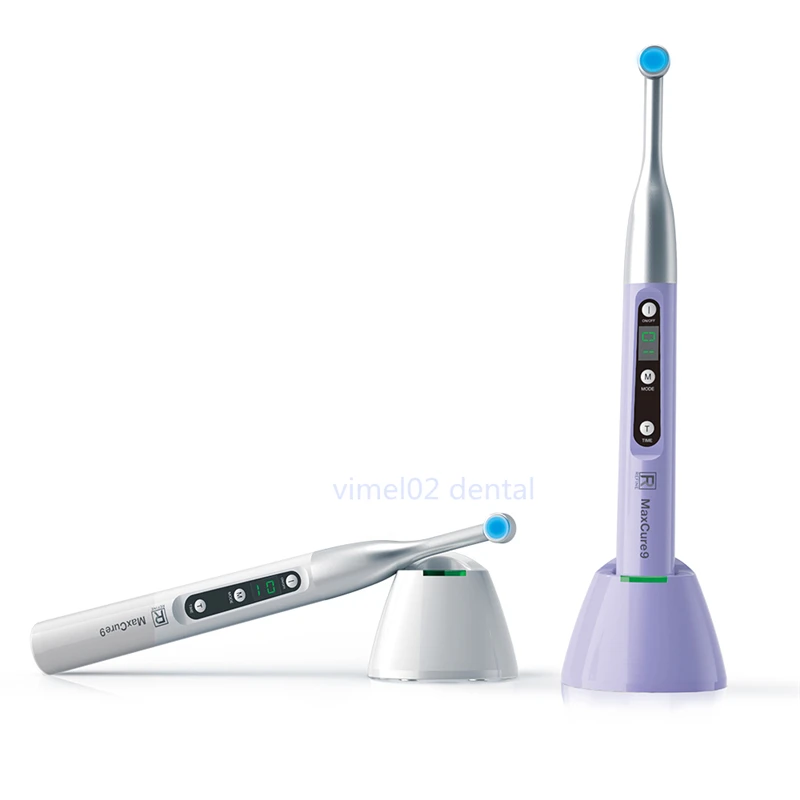 Dental Wireless LED Curing Light Dentistry Lamp 1 Second High Power Wide Spectrum