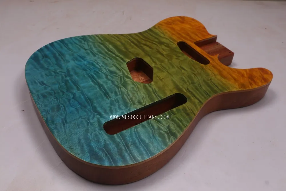 

Electric finish body with africa mahogany
