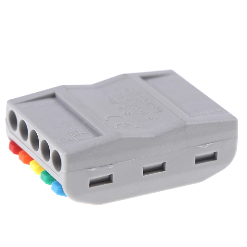 5PCS Mini Terminal Block Cable Splitter Wire Connectors PCT-222 Terminal Block Conductor SPL-2/3 Push-In