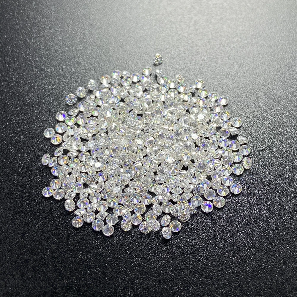 Imagem -05 - Meisidian mm a mm d Vvs1 Solto Gemstnoe d Vvs Moissanite Melee Diamante por Quilate