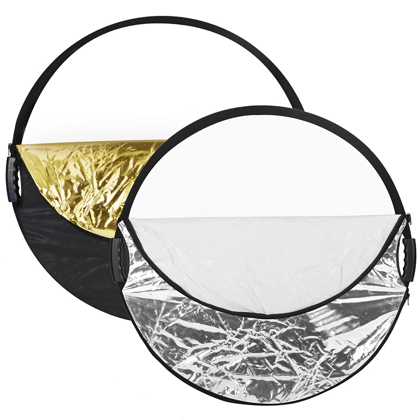 Selens 80CM 5 Trong 1 Phản Quang Chụp Ảnh Di Động Ánh Sáng Phản Quang Với Carring Dành Cho Chụp Ảnh Ảnh Phòng Thu Phụ Kiện