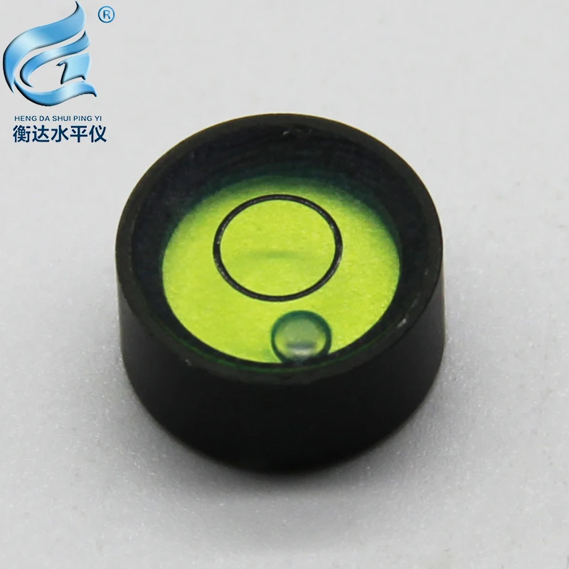 Nivel de burbuja redondo, Mini burbuja de Metal horizontal bead12 * 6mm