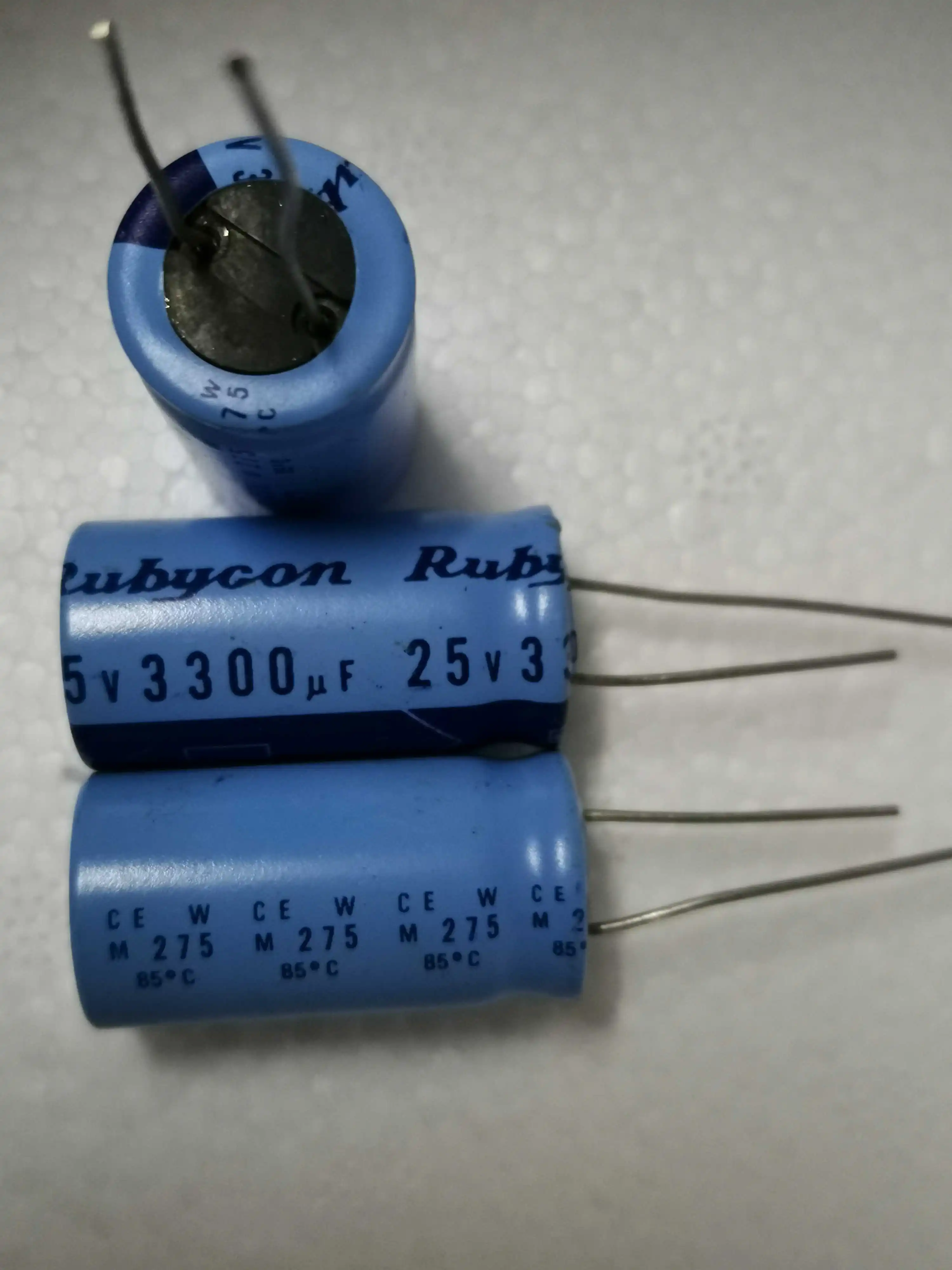 30pcs/lot original Rubycon sky blue TWSS (CEW) series audio aluminum electrolytic capacitors free shipping