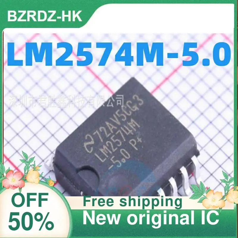 5PCS LM2574M-5.0 LM2574MX-5.0 SOP-14 5V New original IC