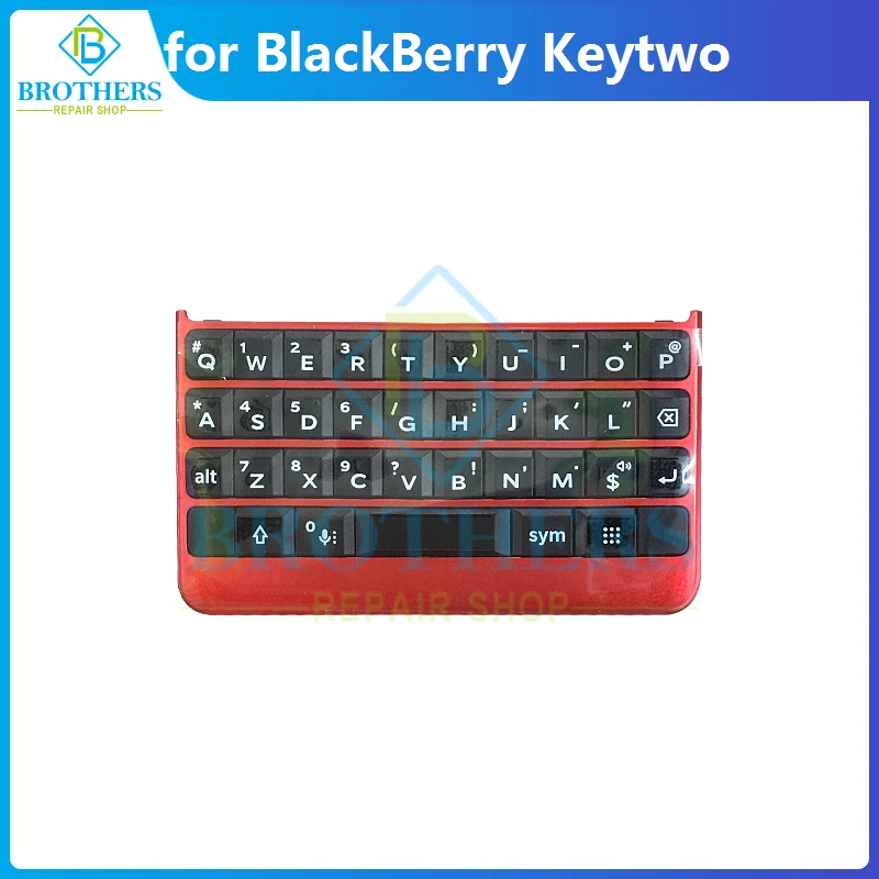 for BlackBerry Keytwo Key2 Keypad Keyboard Button With Flex Cable for BBF100-6 BBF100-1 BBF100-2 Phone Parts Black Silver Red