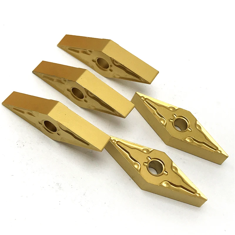Insertos de carburo de alta calidad, herramienta de torneado externo, procesamiento de acero CNC, VNMG160404, VNMG160408 MA, VP15TF /UE6020