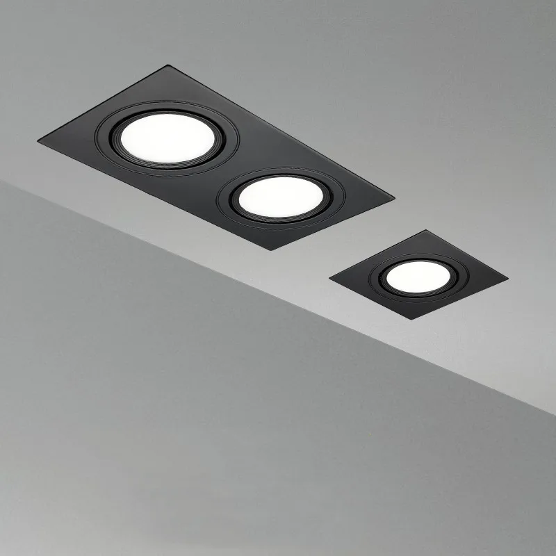 Dimmable Recessed Anti Glare LED Downlights 9W/12W/15W/18W/24W/30W COB Ceiling Lamps Spot Lights AC90~260V For Home illumination