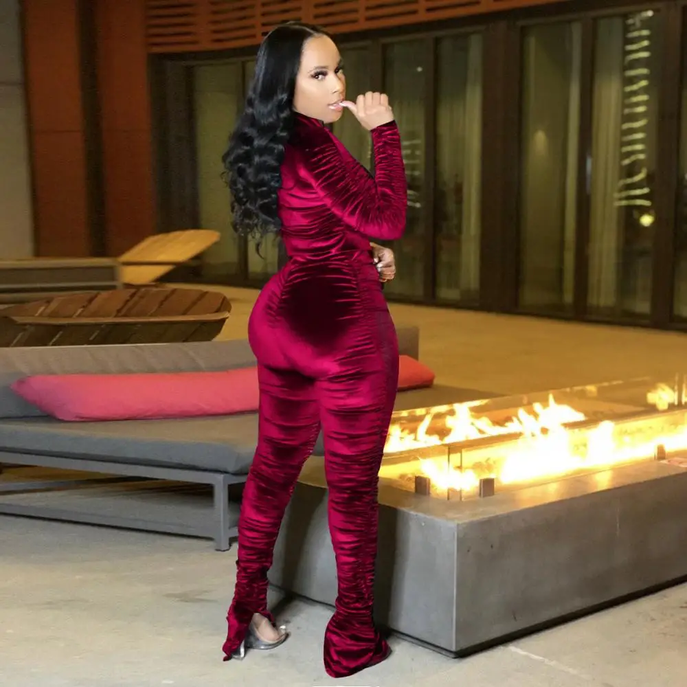 two piece women sets tracksuit two piece set sweatsuits for women club outfits for female clothing stacked sweatpants outfit