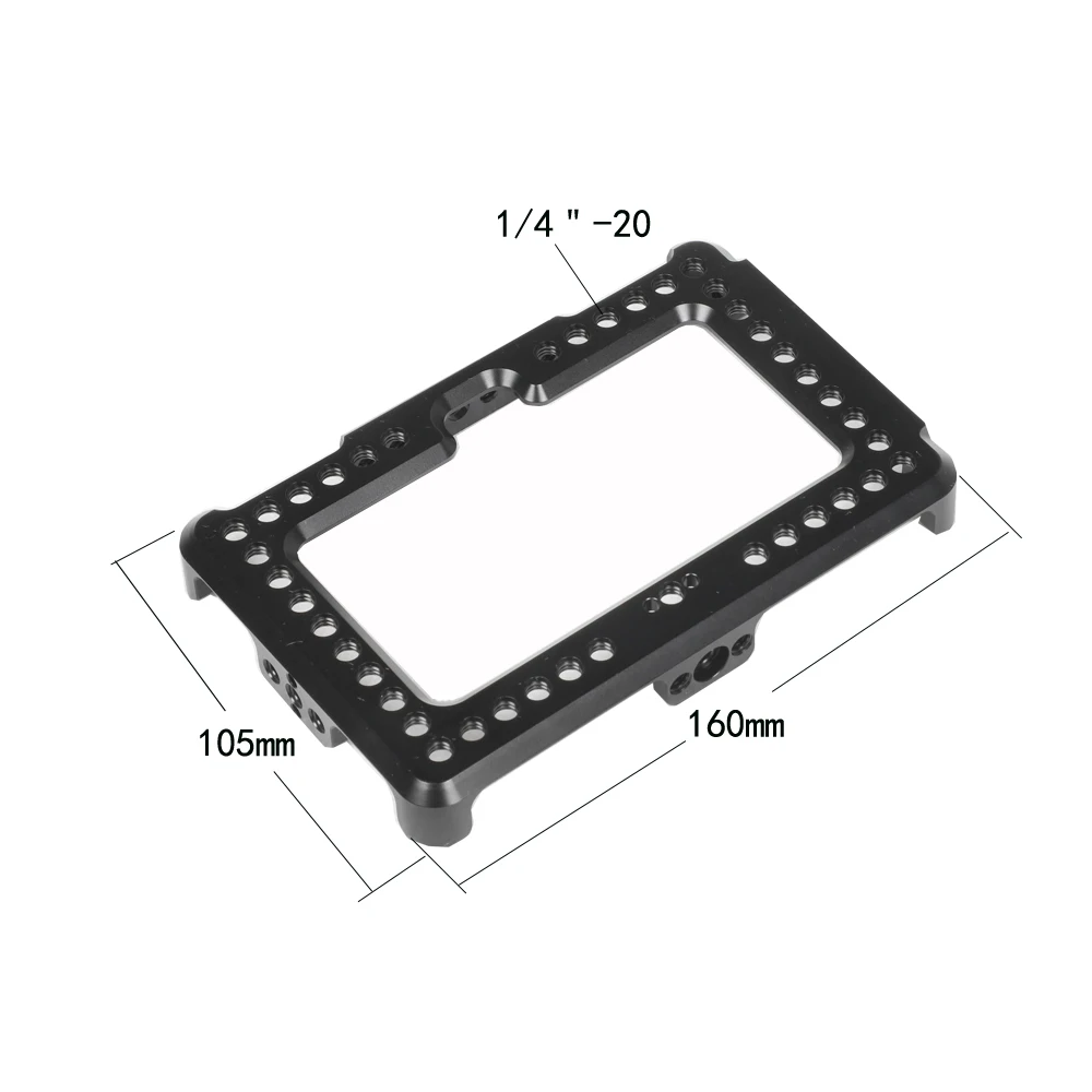 CAMVATE Monitor Cage Bracket With 1/4\