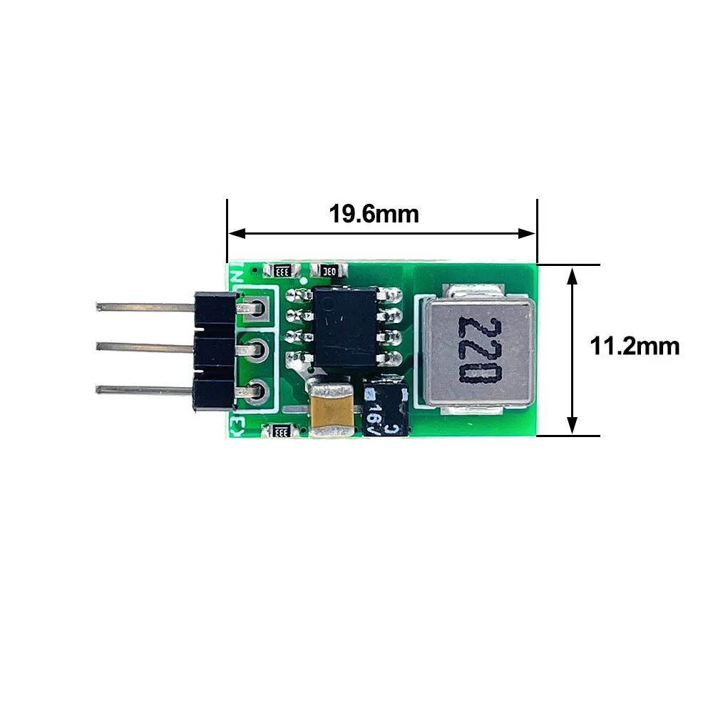 DC Synchronous Retificador Buck Converter Power Module, 5.5V-32V Step-Down, 12V, 24V a 5V, Regulador de tensão 1A, LM7805 Substituir