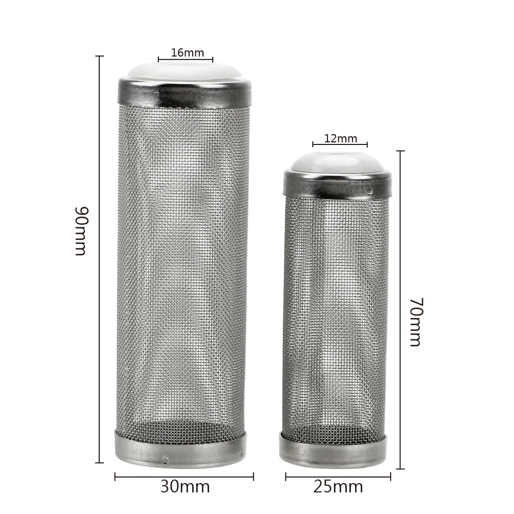 Stainless Steel Filter S/L Size Aquarium Accessories Inflow Inlet Protect Special Shrimp Cylinder Filter Shrimp Net