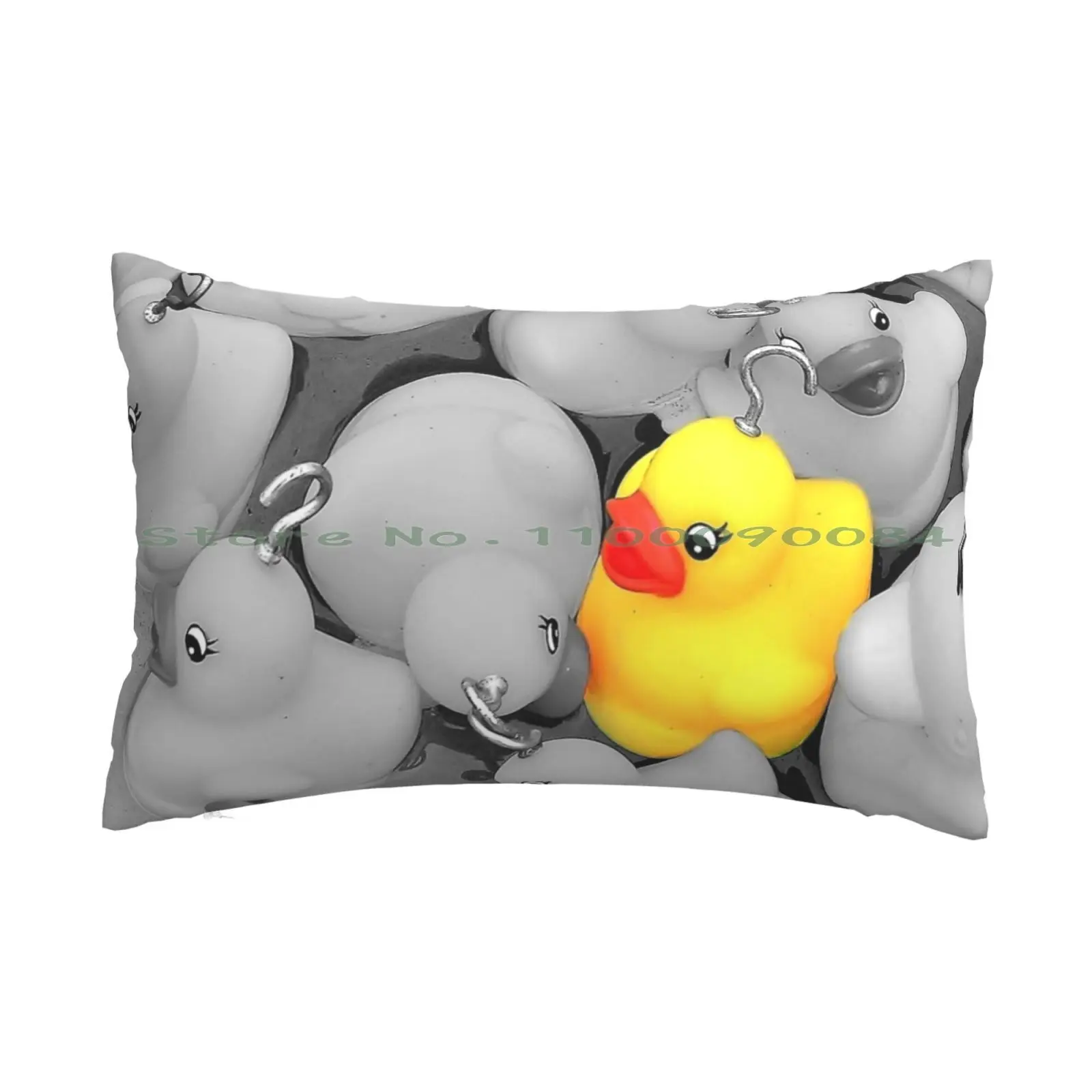 Love A Duck Pillow Case 20x30 50*75 Sofa Bedroom Yellow Animals Cute Stand Out Solo Rubber Duck Bath Hook A Duck Fairground