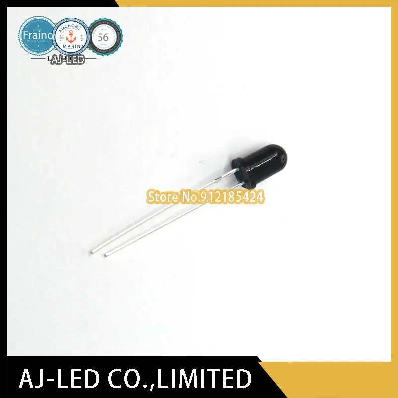 

20pcs/lot PT5308B-M-5B infrared photosensitive tube infrared receiving tube black 5mm genuine JW