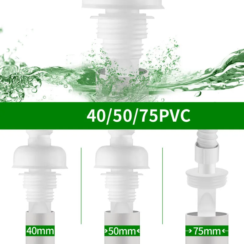 HOSink-Bouchon d'évier en silicone pour machine à laver, crépine de vidange, anneau de bancs dépistolet ant, tuyau de vidange, manchon de vidange de sol