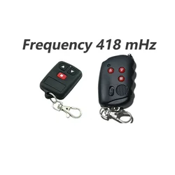 Welding codes 418MHz extra emitter 3-button Universal Wireless 418MHz RF Remote Control For Barrier Gate And Sliding Gate motor