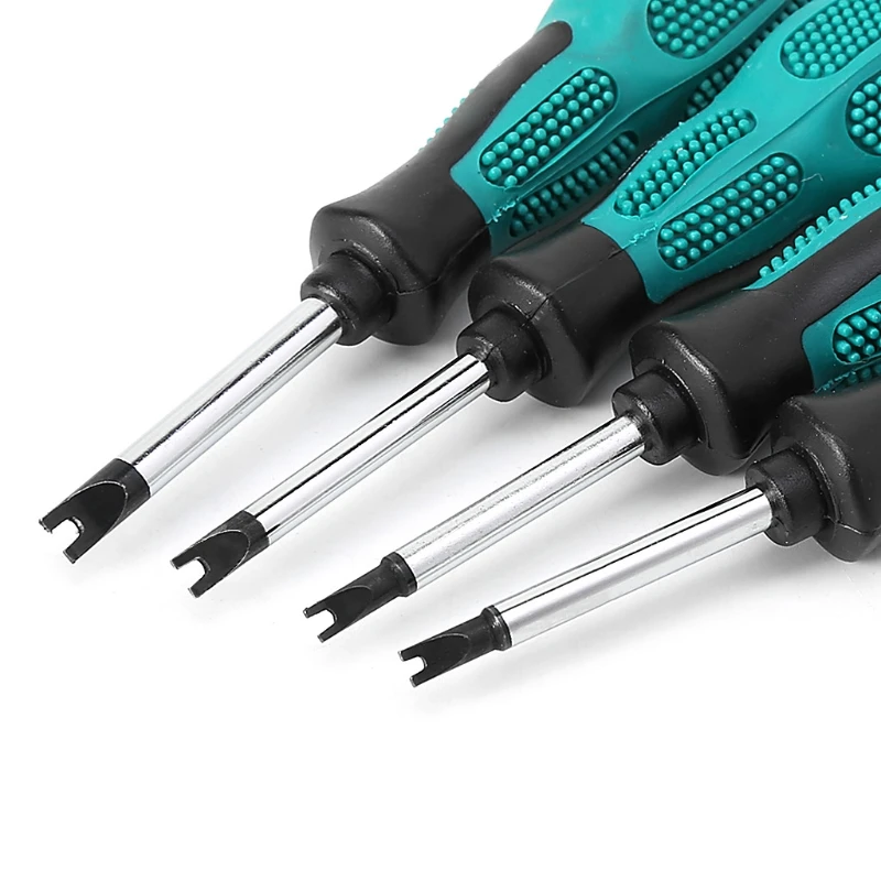 4Pcs Screwdriver Set Screwdriver Bits U Fork Type Magnetic Slotted Screw Driver Multifunctional Hand Tools Set